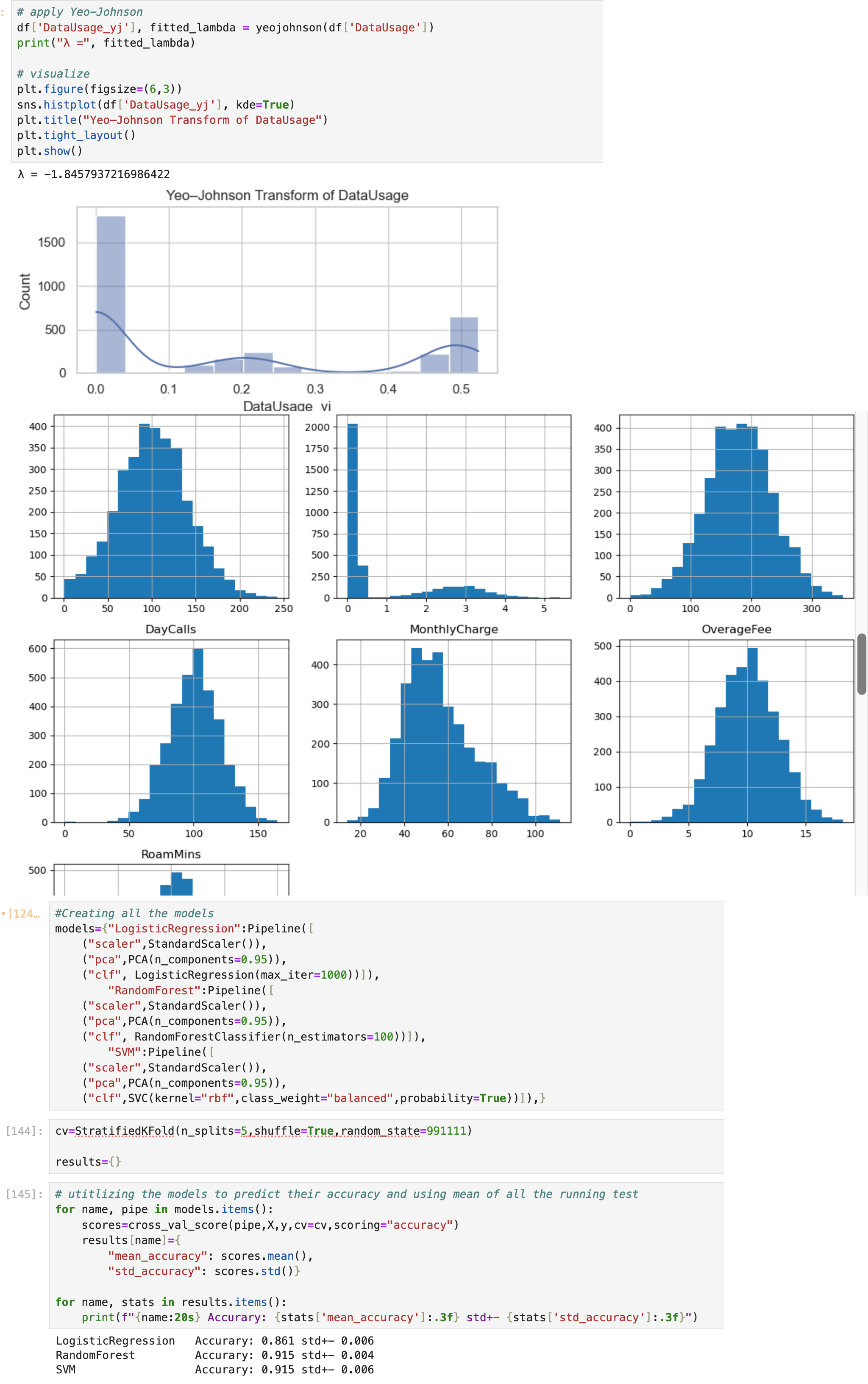Customer Churn Prediction Screenshot