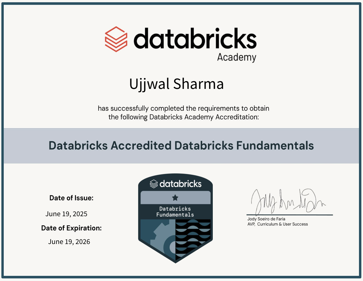 Certification Image